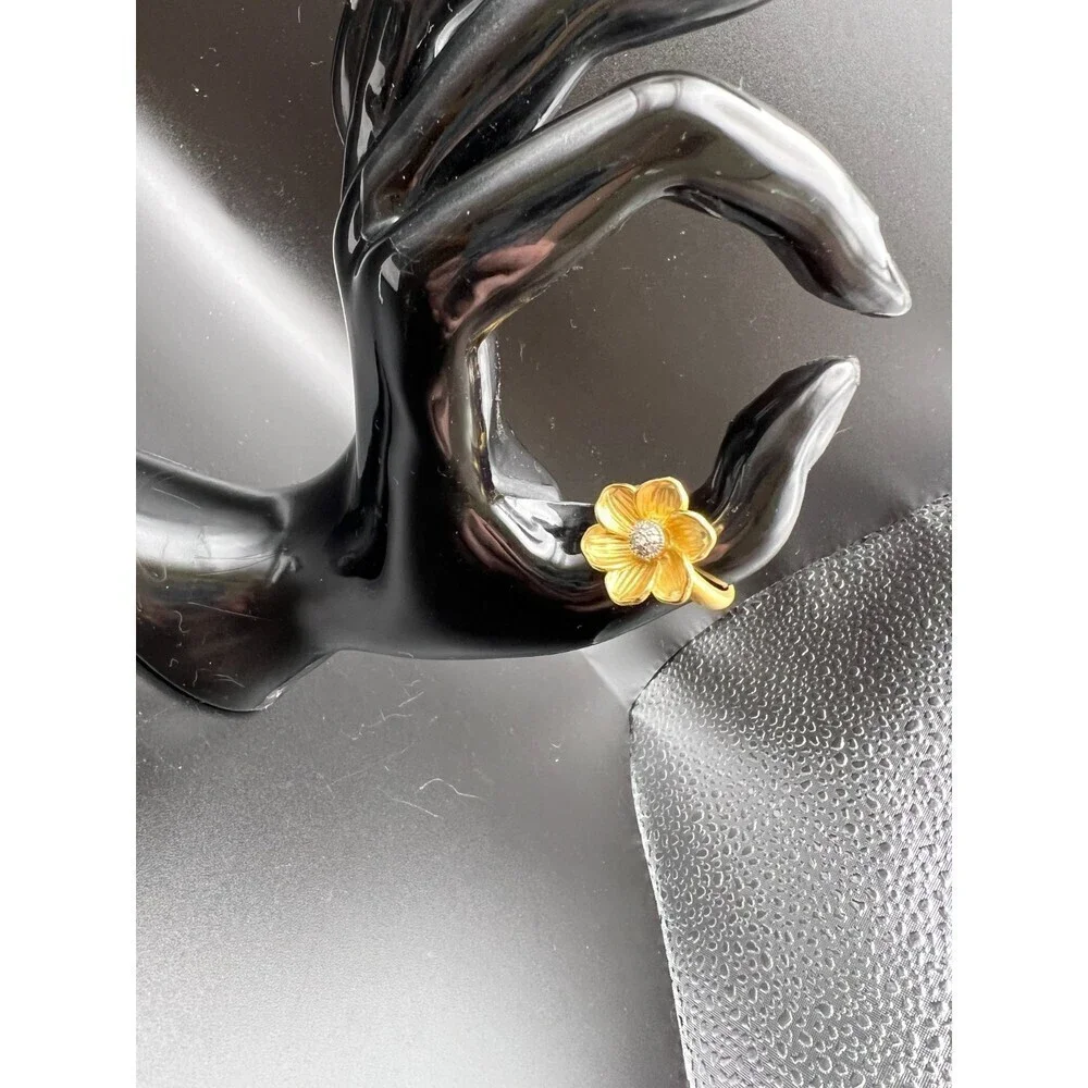 Lia Sophia Violet Gold Plated Ring